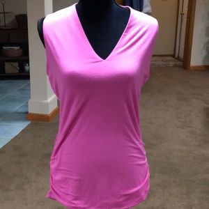 NWT V NECK SLEEVELESS TOP BY INC